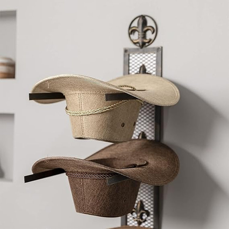 Wall mount best sale cowboy hat rack